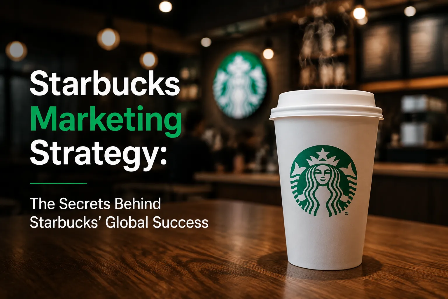 Starbucks Marketing Strategy: The Secrets Behind Starbucks’ Global Success